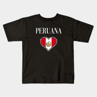 Camiseta de Mujer Peruana Peruvian Girl Women T-shirt Kids T-Shirt